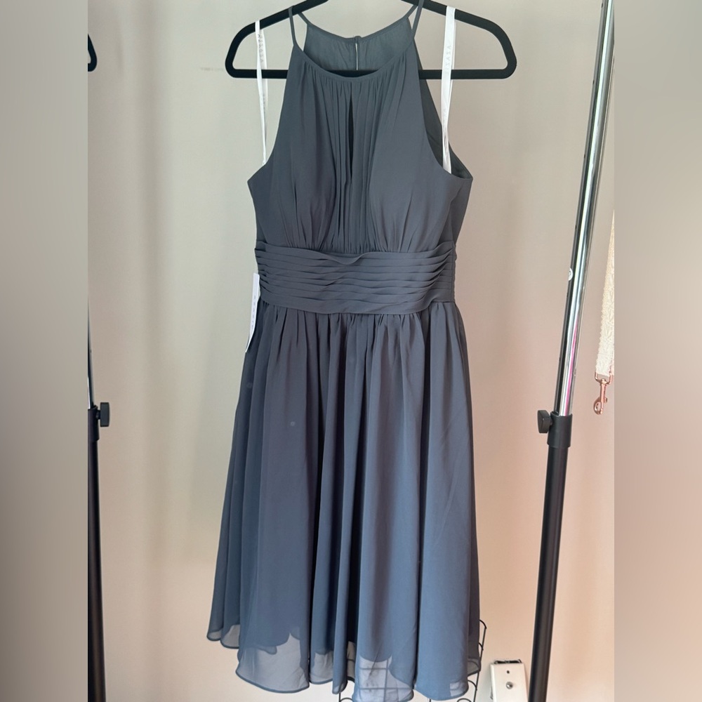 Gray Cocktail Dress